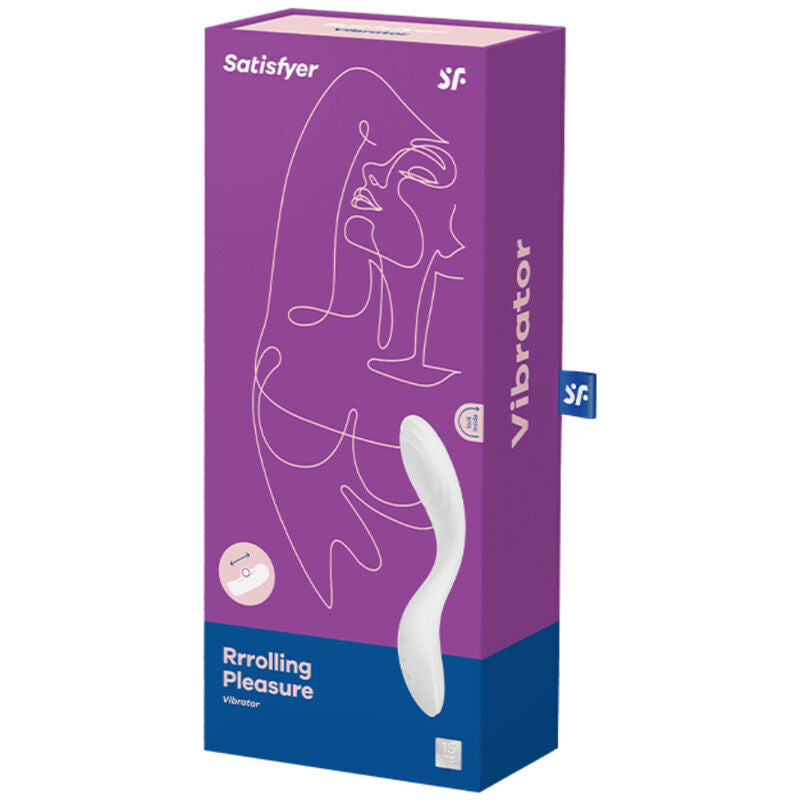 SATISFYER - RRROLLING PLEASURE vibromasseur point G haut et bas