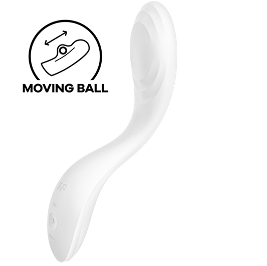 SATISFYER - RRROLLING PLEASURE vibromasseur point G haut et bas