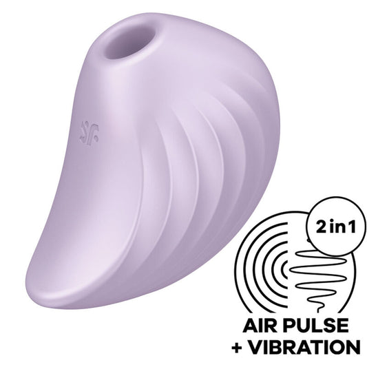 SATISFYER - PEARL DIVER vibromasseur avec air pulsé