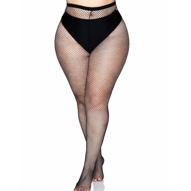 LEGAVENUE - collants couture arrière - noir grande taille