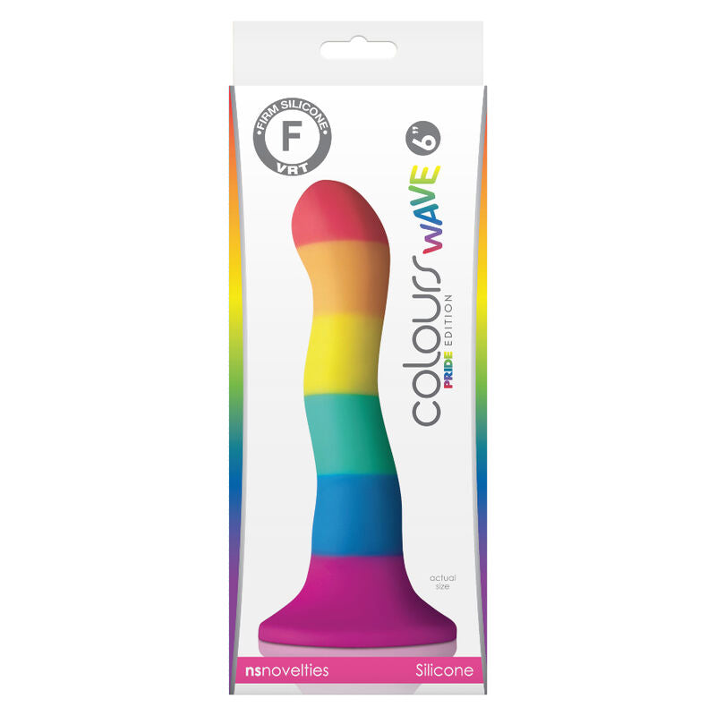 PRIDE - gode drapeau lgbt vague 17 cm