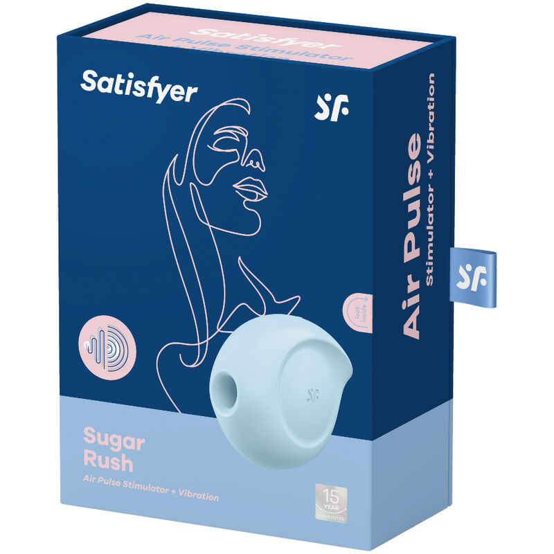 SATISFYER – SUGAR RUSH vibromasseur et air pulsé