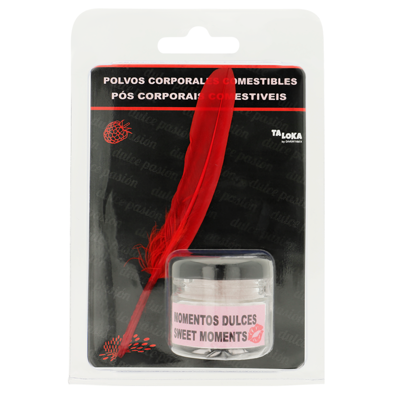 DIABLO GOLOSO - POUDRE CORPORELLE COMESTIBLE  LA FRAMBOISE