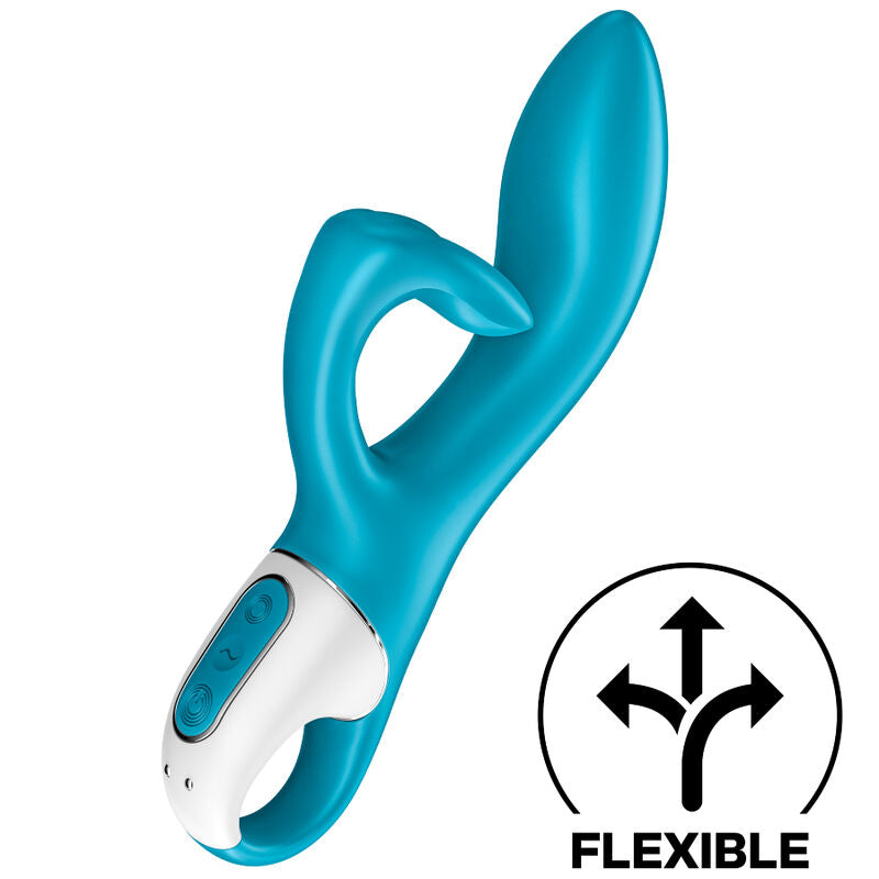 SATISFYER - EMBRACE ME vibromasseur lapin flexible point G et clitoris