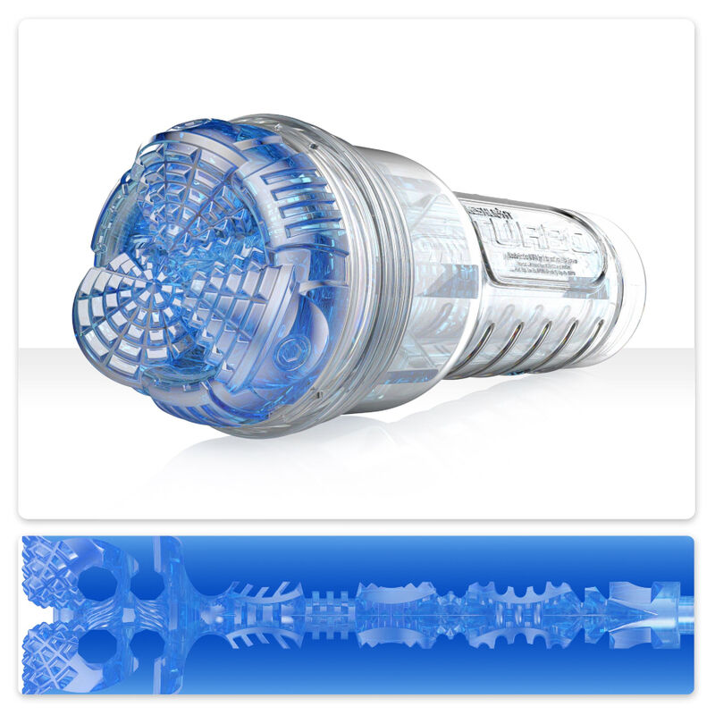 FLESHLIGHT - TURBO CORE masturbateur bleu glace