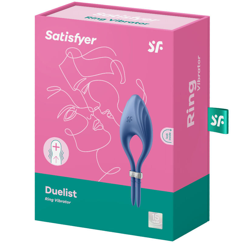 SATISFYER - DUELIST anneau pénien vibrant