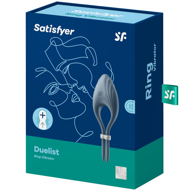 SATISFYER - DUELIST anneau pénien vibrant