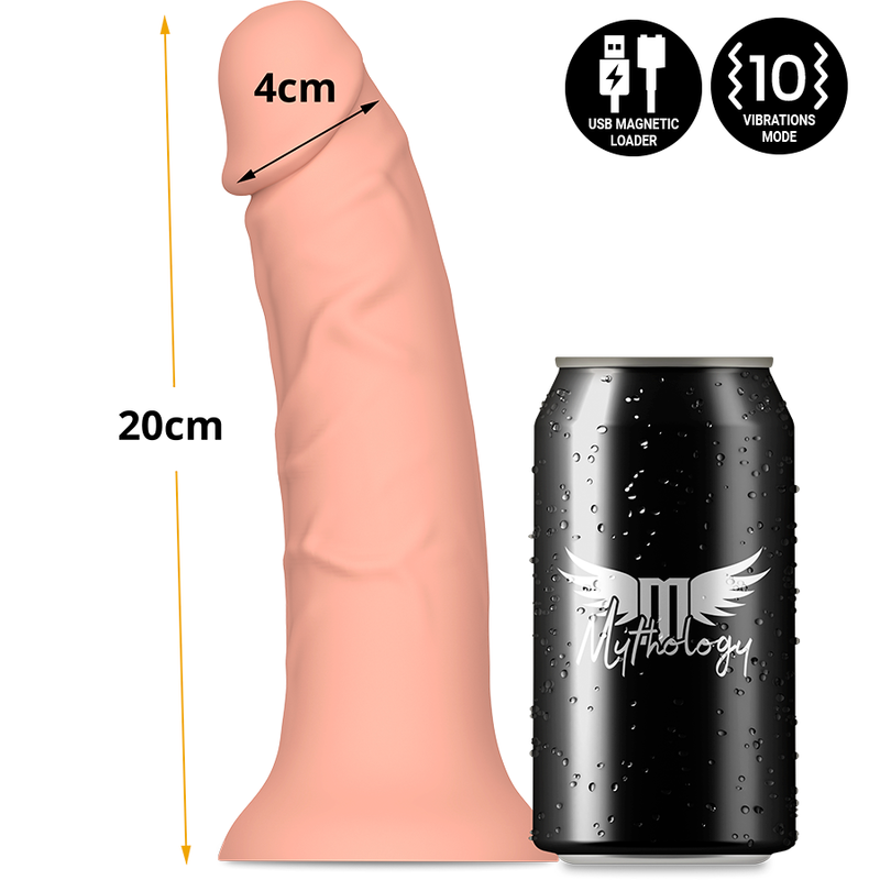 MYTHOLOGY - ASHER ORIGINAL gode taille M - vibromasseur compatible WATCHME