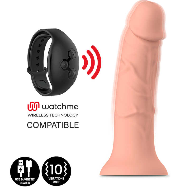 MYTHOLOGY - ASHER ORIGINAL gode taille M - vibromasseur compatible WATCHME