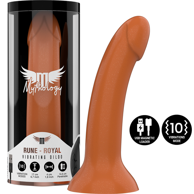 MYTHOLOGY - RUNE ROYAL gode taille M - vibromasseur compatible WATCHME