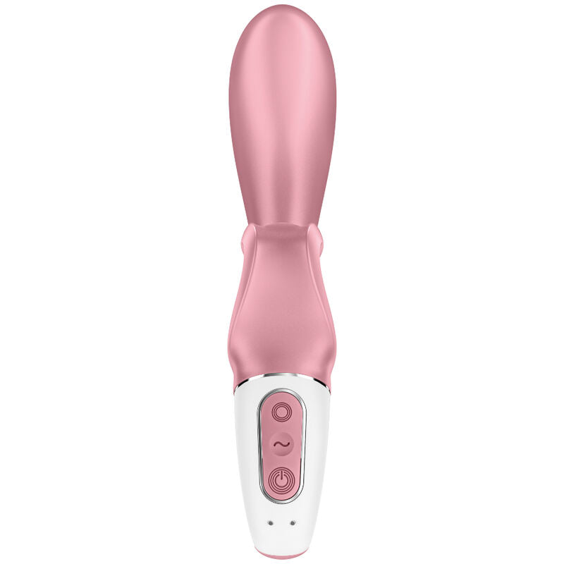 SATISFYER - HUG ME vibromasseur lapin en forme de langue avec appli