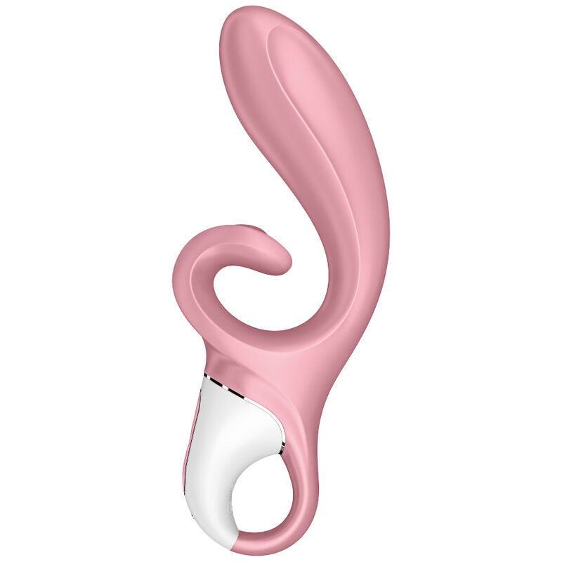 SATISFYER - HUG ME vibromasseur lapin en forme de langue avec appli