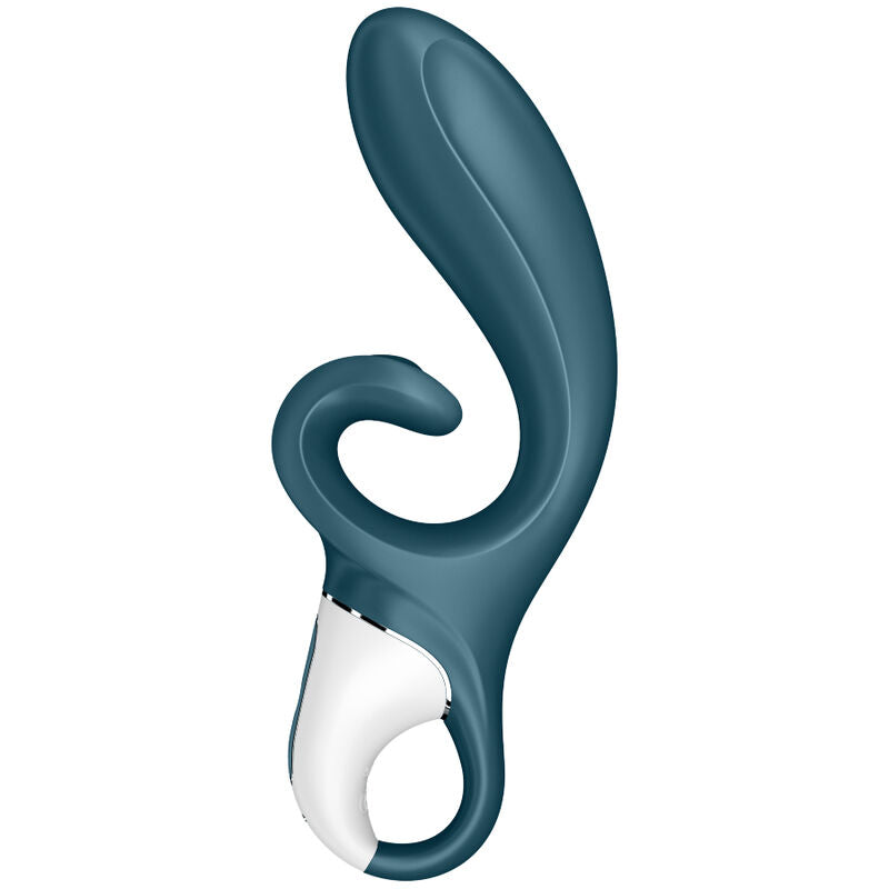 SATISFYER - HUG ME vibromasseur lapin en forme de langue avec appli