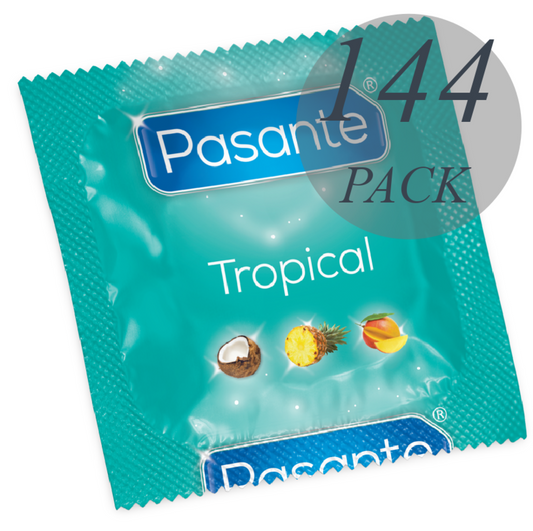 PASANTE - PRÉSERVATIFS TROPICAL BOITE 144 UNITÉS