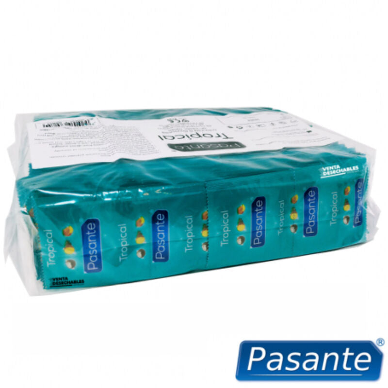 PASANTE - PRÉSERVATIFS TROPICAL BOITE 144 UNITÉS