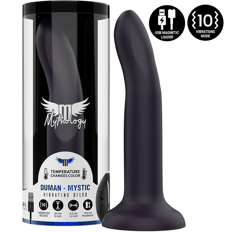 MYTHOLOGY - DUMAN MYSTIC gode taille L - vibromasseur compatible WATCHME