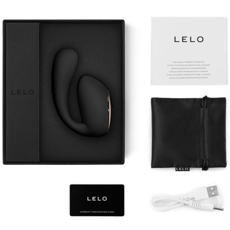 LELO - vibromasseur pour couples LELO - IDA WAVE noir