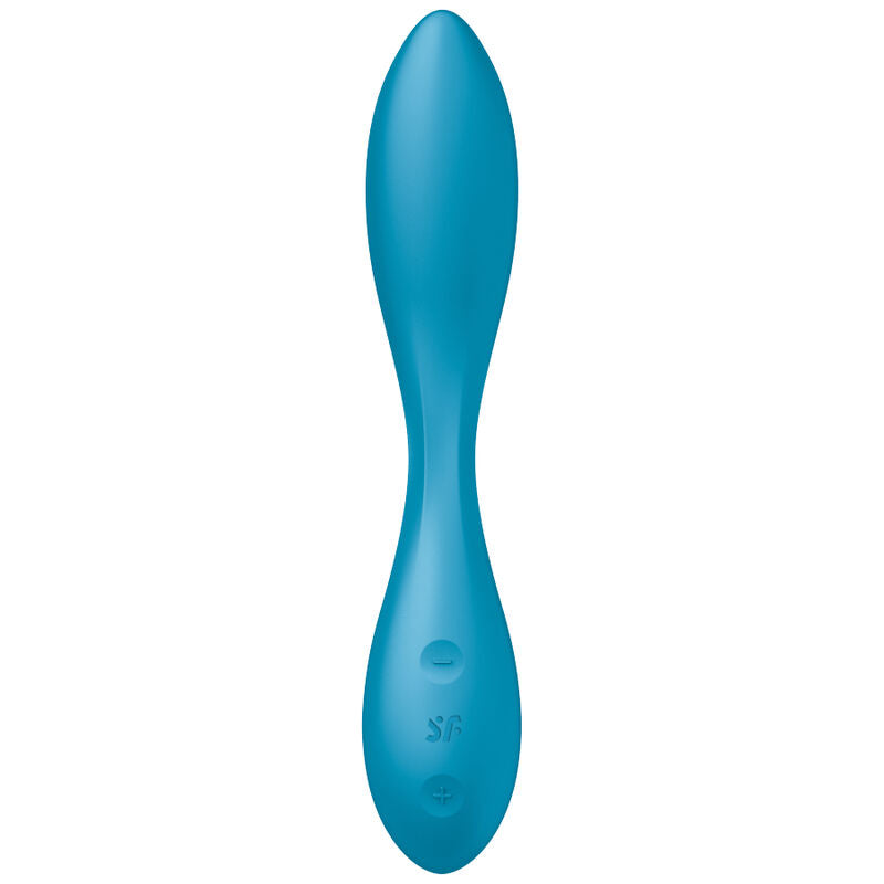 SATISFYER - vibromasseur multi du point G flex 1 bleu