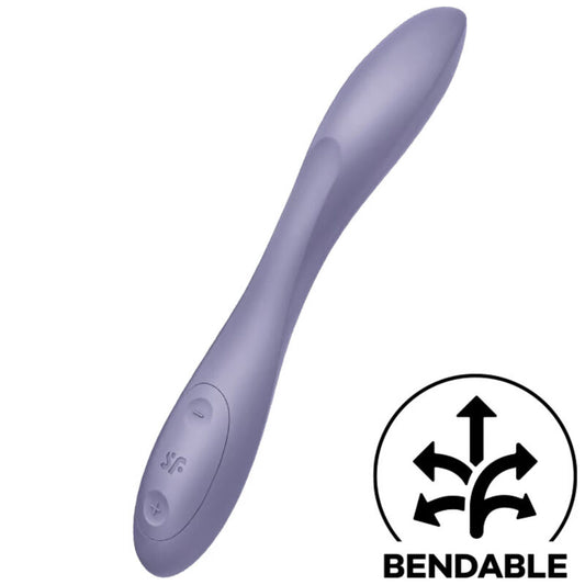 SATISFYER - vibromasseur multi du point G flex 2 violet