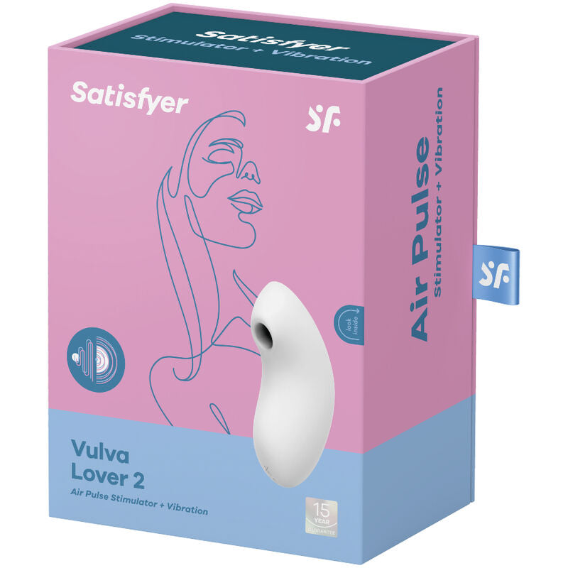 SATISFYER - VULVA LOVER 2 vibromasseur avec air pulsé pour clitoris