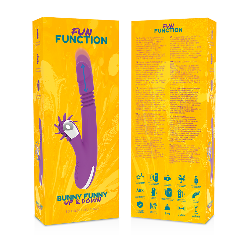 FUN FUNCTION – vibromasseur lapin BUNNY FUNNY WAVE 2