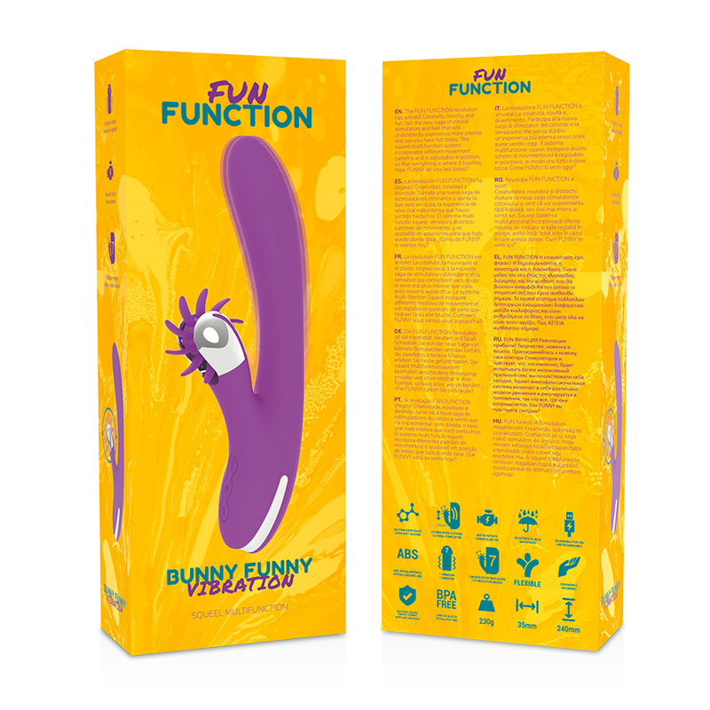 FUN FUNCTION – vibromasseur lapin BUNNY FUNNY WAVE