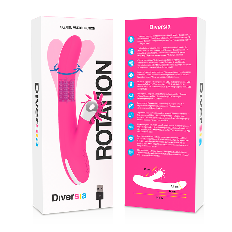 DIVERSIA - rotation lapin 24 cm