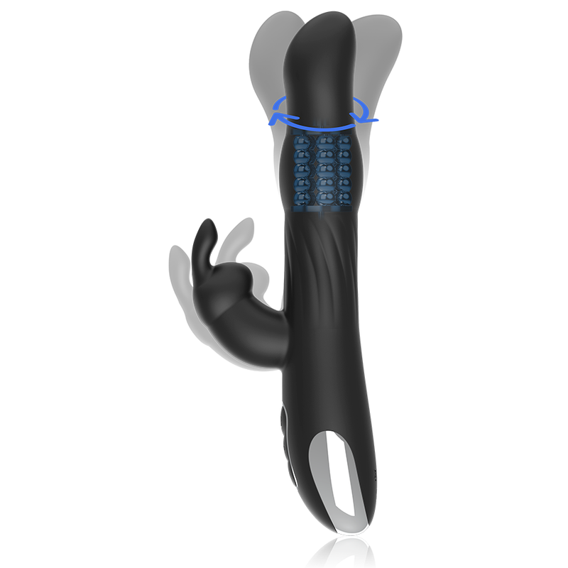 BRILLY GLAM - vibromasseur et avec rotation MOEBIUS lapin compatible WATCHME