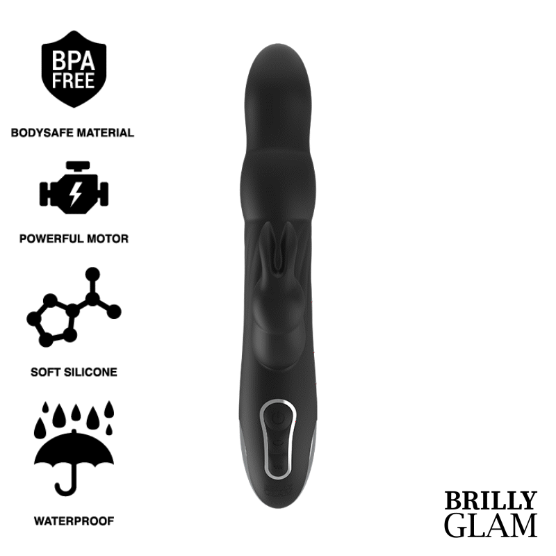 BRILLY GLAM - vibromasseur et avec rotation MOEBIUS lapin compatible WATCHME