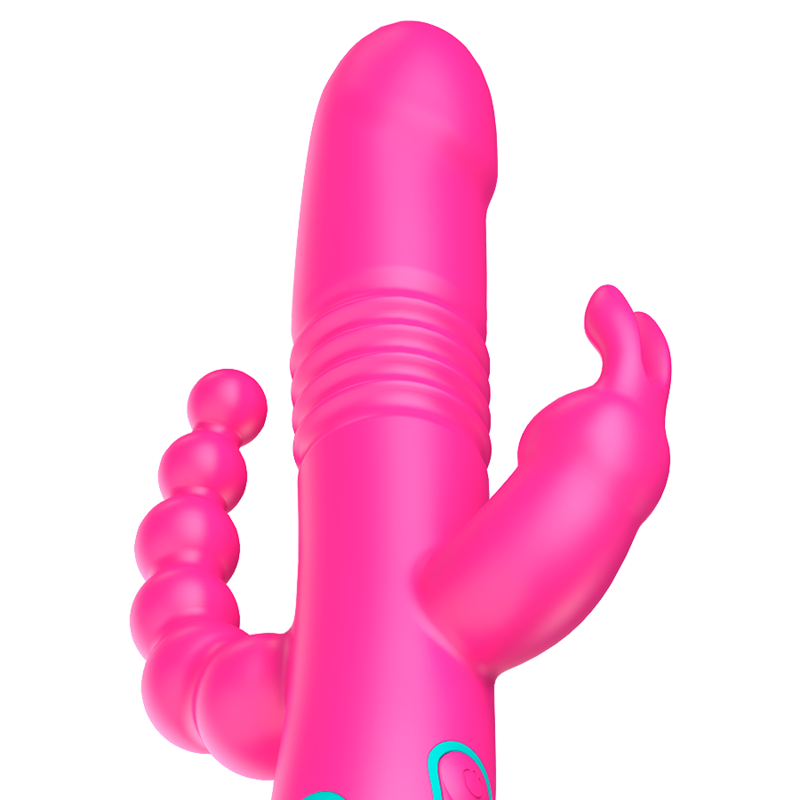 HAPPY LOKY - DONALD triple stimulation : anal, du point G & clitoris compatible WATCHME