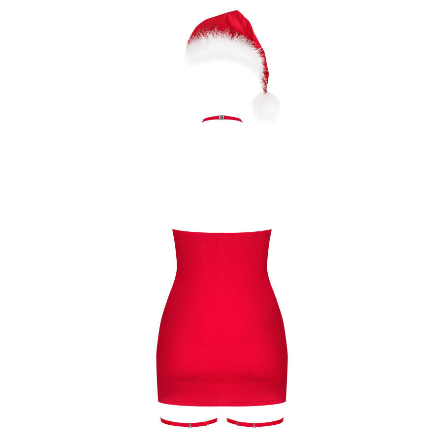 OBSESSIVE - nuisette sensuelle transparente XMAS 2XL