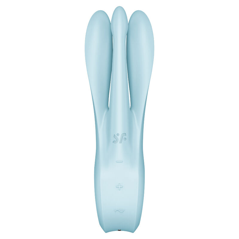 SATISFYER - THREESOME1 vibromasseur clitoris et lèvres