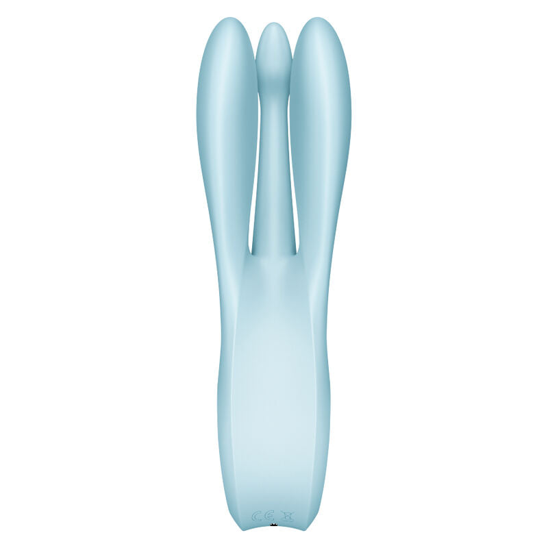 SATISFYER - THREESOME1 vibromasseur clitoris et lèvres