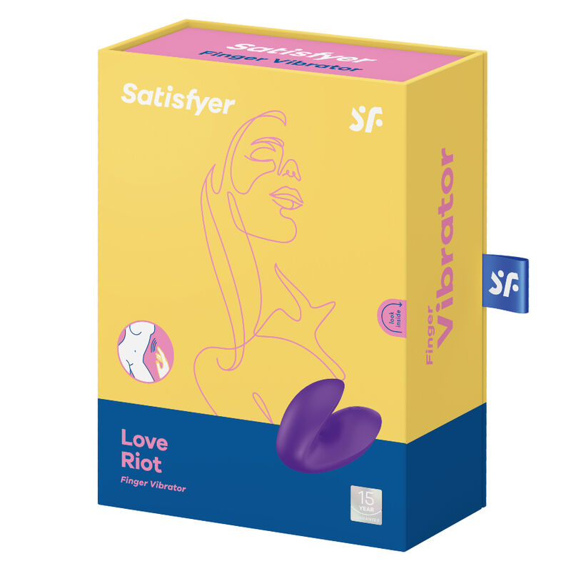 SATISFYER – LOVE RIOT vibromasseur doigts