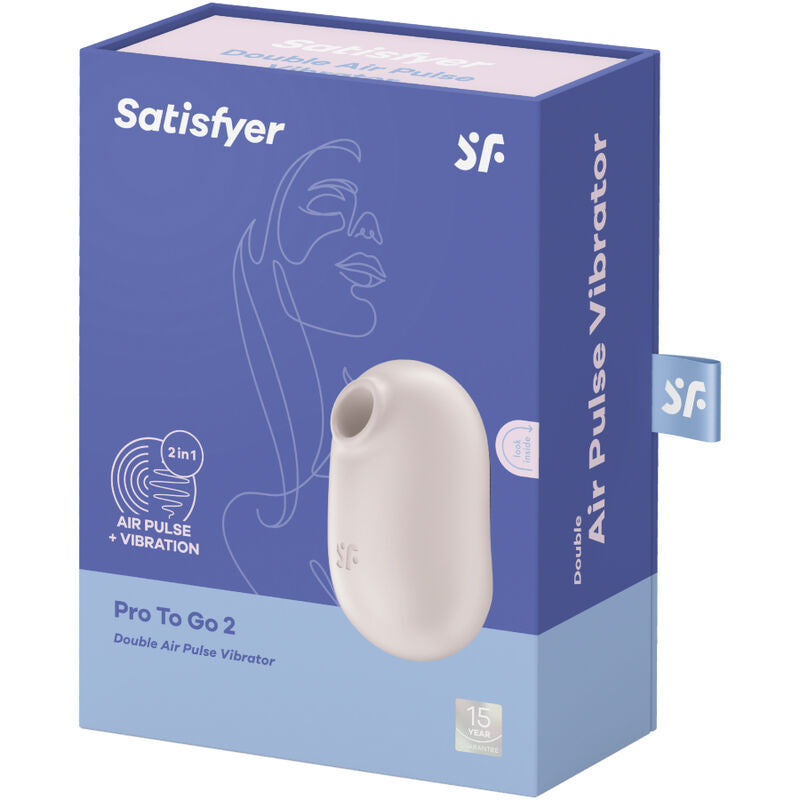 SATISFYER - PROTOGO2 vibromasseur avec air pulsé