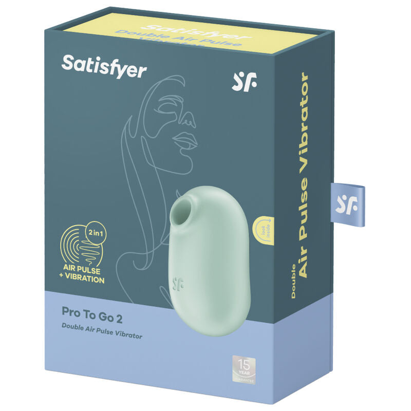 SATISFYER - PROTOGO2 vibromasseur avec air pulsé