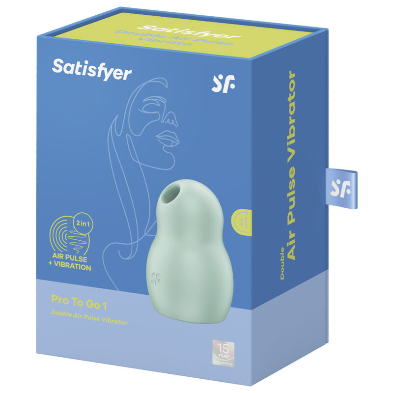 SATISFYER - PROTOGO1 vibromasseur avec air pulsé