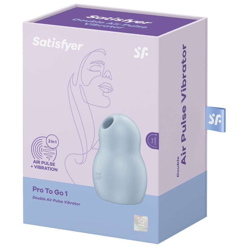 SATISFYER - PROTOGO1 vibromasseur avec air pulsé