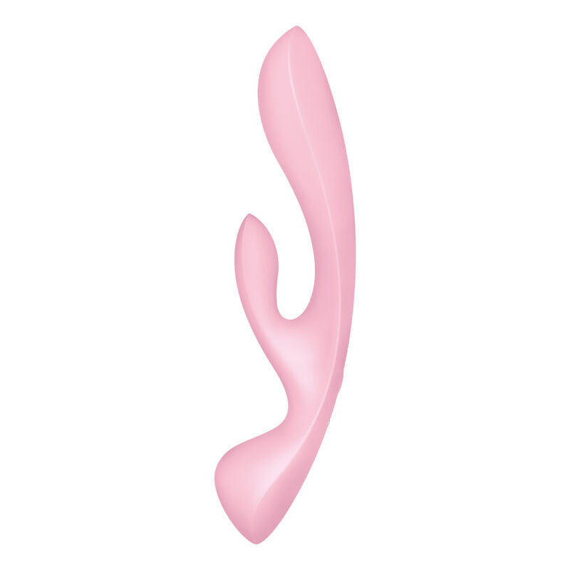 SATISFYER – TRIPLE OH, vibromasseur lapin & type WAND