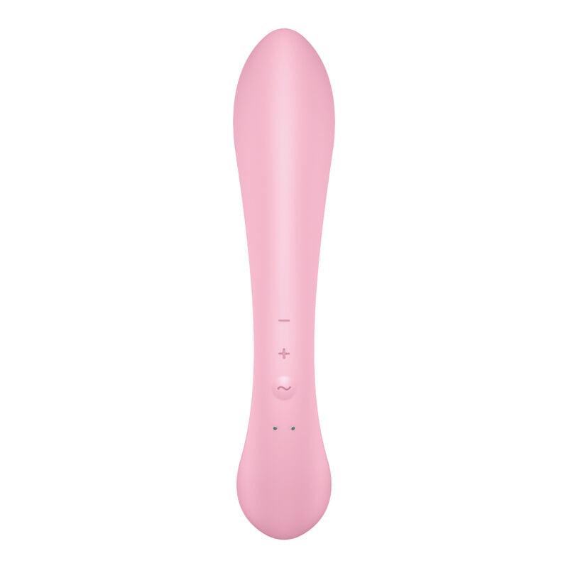 SATISFYER – TRIPLE OH, vibromasseur lapin & type WAND