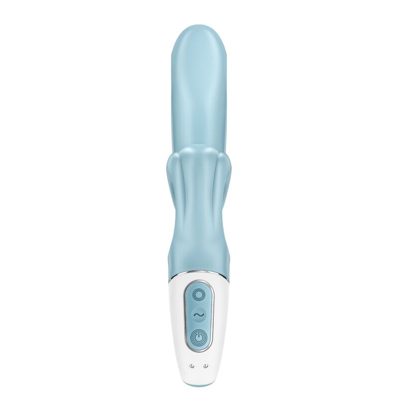 SATISFYER – LOVE ME vibromasseur lapin bleu