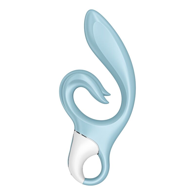 SATISFYER – LOVE ME vibromasseur lapin bleu