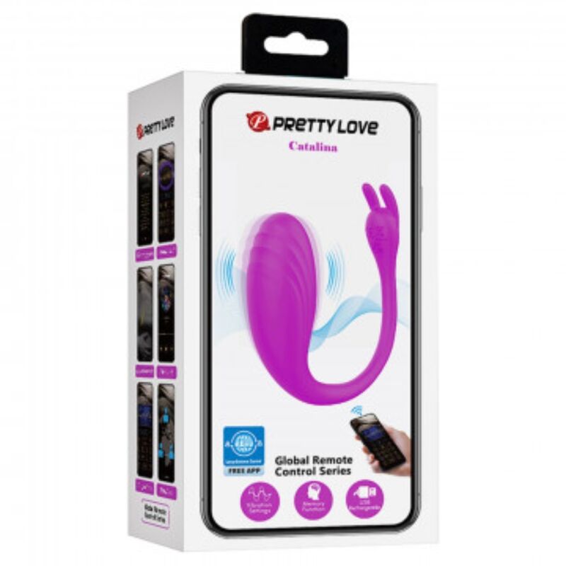 PRETTY LOVE - avec appli CATALINA masseur violet