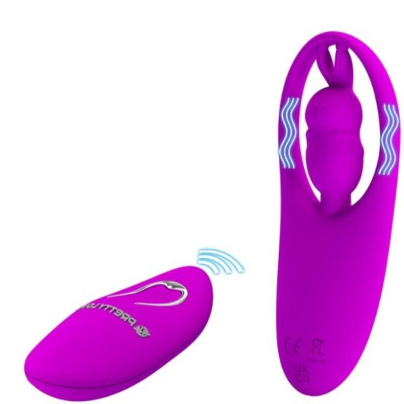 PRETTY LOVE – WILD RABBIT vibromasseur discret en culotte télécommandé violet