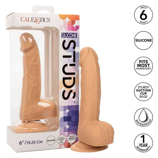 CALEXOTICS - CLOUS EN SILICONE 15.24 CM PEAU