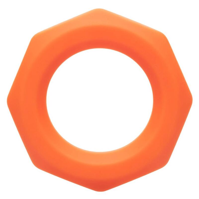 CALEXOTICS - ALPHA RING SEXAGON anneau pénien orange