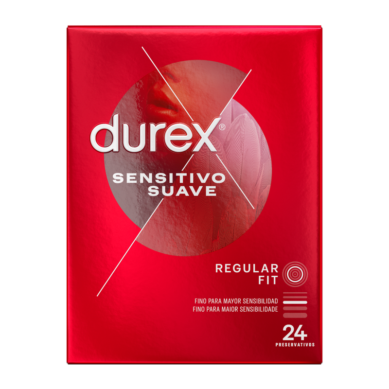 DUREX - PRÉSERVATIFS DOUX ET SENSIBLE 24 UNITÉS