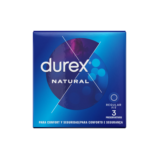 DUREX - PRÉSERVATIFS CLASSIQUE NATUREL 3 UNITÉS