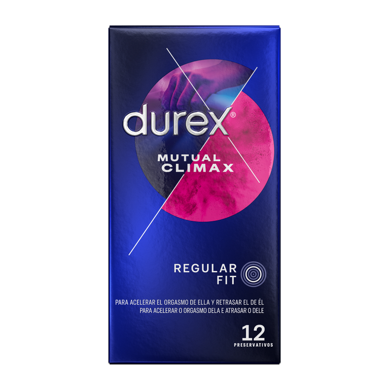 DUREX – PRÉSERVATIFS CLIMAXMUTUO PRÉSERVATIFS PERLÉS ET RAINURÉS 12 UNITÉS