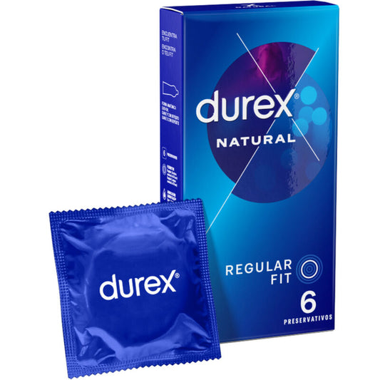 DUREX - PRÉSERVATIFS CLASSIQUE NATUREL 6 UNITÉS